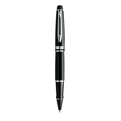 WMN Expert Noir Chromé Stylo Roller-Stylo Roller-Waterman-Papeterie du Dôme