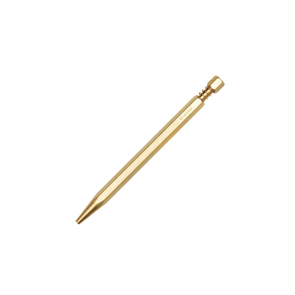 YST Classic Revolve Spring Stylo Bille-Stylo Bille-YSTUDIO-Laiton-Papeterie du Dôme