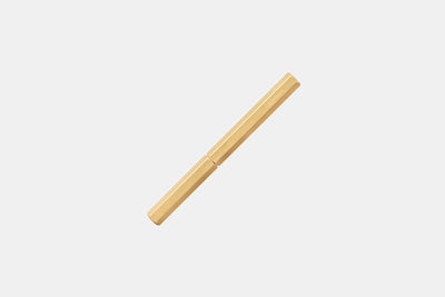 YST Classic Revolve Stylo Plume-Stylo Plume-YSTUDIO-Laiton-F Fin-Papeterie du Dôme