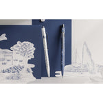 CA 849 Toile de Jouy Stylo Bille Blanc-Stylo Bille-Caran d'Ache-Papeterie du Dôme