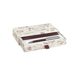 CA Léman Toile de Jouy Coffret Stylo Bille-Stylo Bille-Caran d'Ache-Papeterie du Dôme