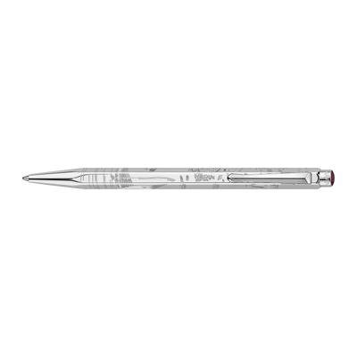CA Ecridor Toile de Jouy Coffret Stylo Bille-Stylo Bille-Caran d'Ache-Papeterie du Dôme