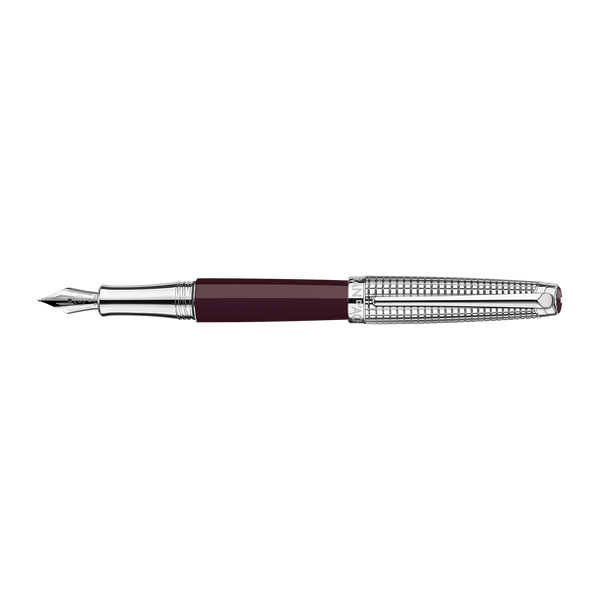 CA Léman Toile de Jouy Coffret Stylo Plume-Stylo Plume-Caran d'Ache-Papeterie du Dôme