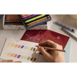CA Set Couleur Multi-Produits Toile de Jouy-Boîte à Crayons-Caran d'Ache-Papeterie du Dôme