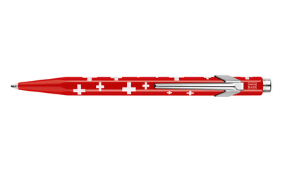 CA 849 Totally Swiss Croix Suisse Stylo Bille-Stylo Bille-Caran d'Ache-Papeterie du Dôme