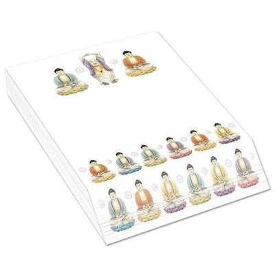 ACT Bloc Mémo Biseauté-Bloc-Acte tre-Buddha-Papeterie du Dôme