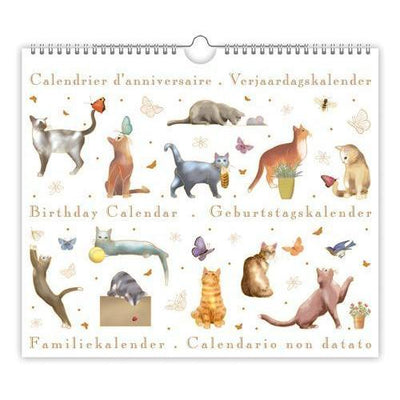 ACT Calendrier d'Anniversaire-Calendrier-Acte tre-Chats-Papeterie du Dôme