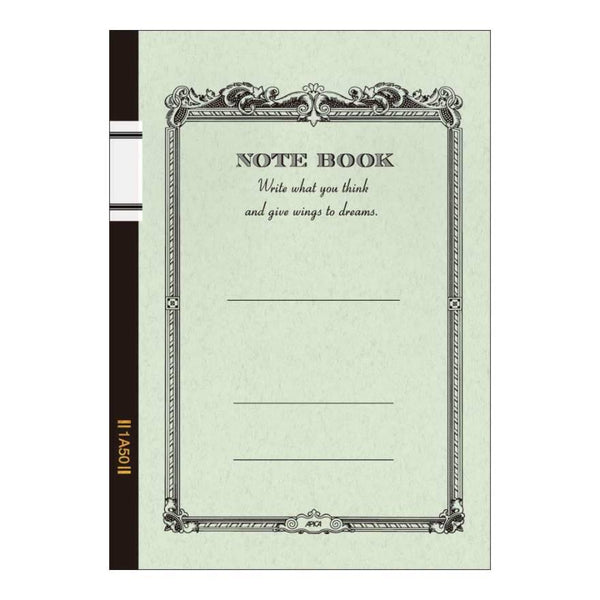 Apica Carnet Note Book A4 Ligné-Carnet-Apica-Vert-Papeterie du Dôme