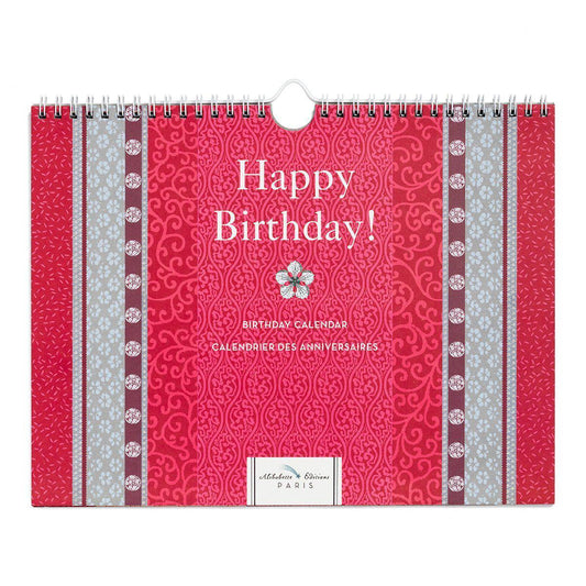 BAB Calendrier des Anniversaires-Calendrier des Anniversaires-Alibabette Editions-Kimono-Papeterie du Dôme