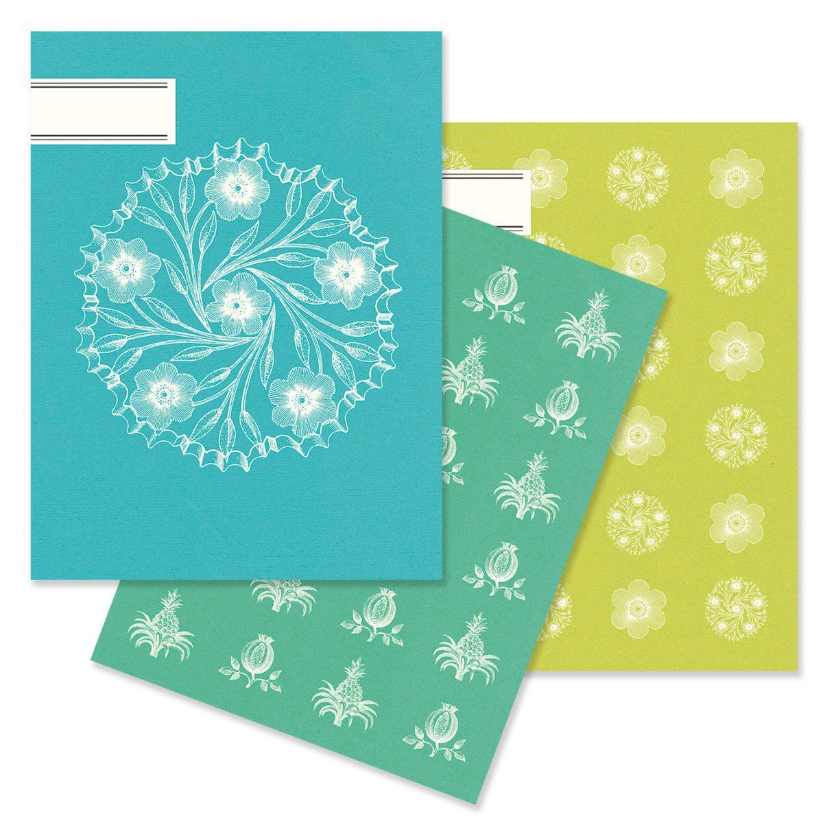 BAB Set 3 Chemises Assorties-Chemise-Alibabette Editions-Papeterie du Dôme