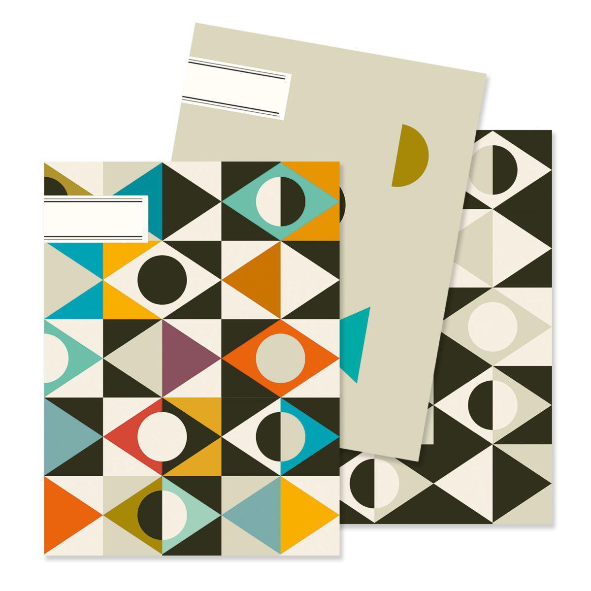 BAB Set 3 Chemises Assorties-Chemise-Alibabette Editions-Papeterie du Dôme