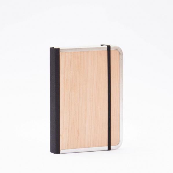 BDK Agenda Basic Wood Journalier-Agenda-Bindewerk-2022-12 x 16.5 cm-Cerisier-Papeterie du Dôme