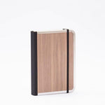BDK Agenda Basic Wood Journalier-Agenda-Bindewerk-2022-12 x 16.5 cm-Noyer-Papeterie du Dôme