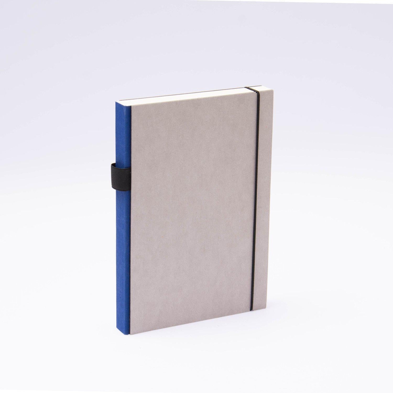 BDK Purist Grey Carnet A5 288 pages-Carnet-Bindewerk-Bleu-Blanc-Papeterie du Dôme