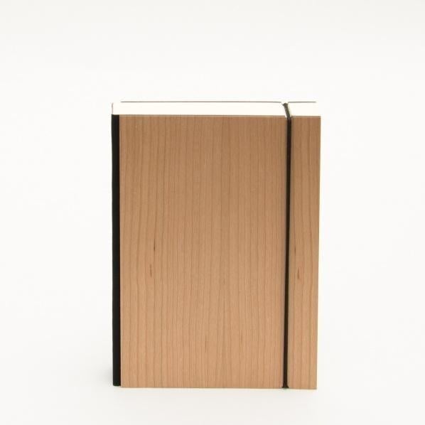 BDK Purist Wood Carnet 12x16 288 pages-Carnet-Bindewerk-Cerisier-Ligné-Papeterie du Dôme