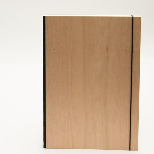 BDK Purist Wood Carnet A4 192 pages-Carnet-Bindewerk-Cerisier-Ligné-Papeterie du Dôme