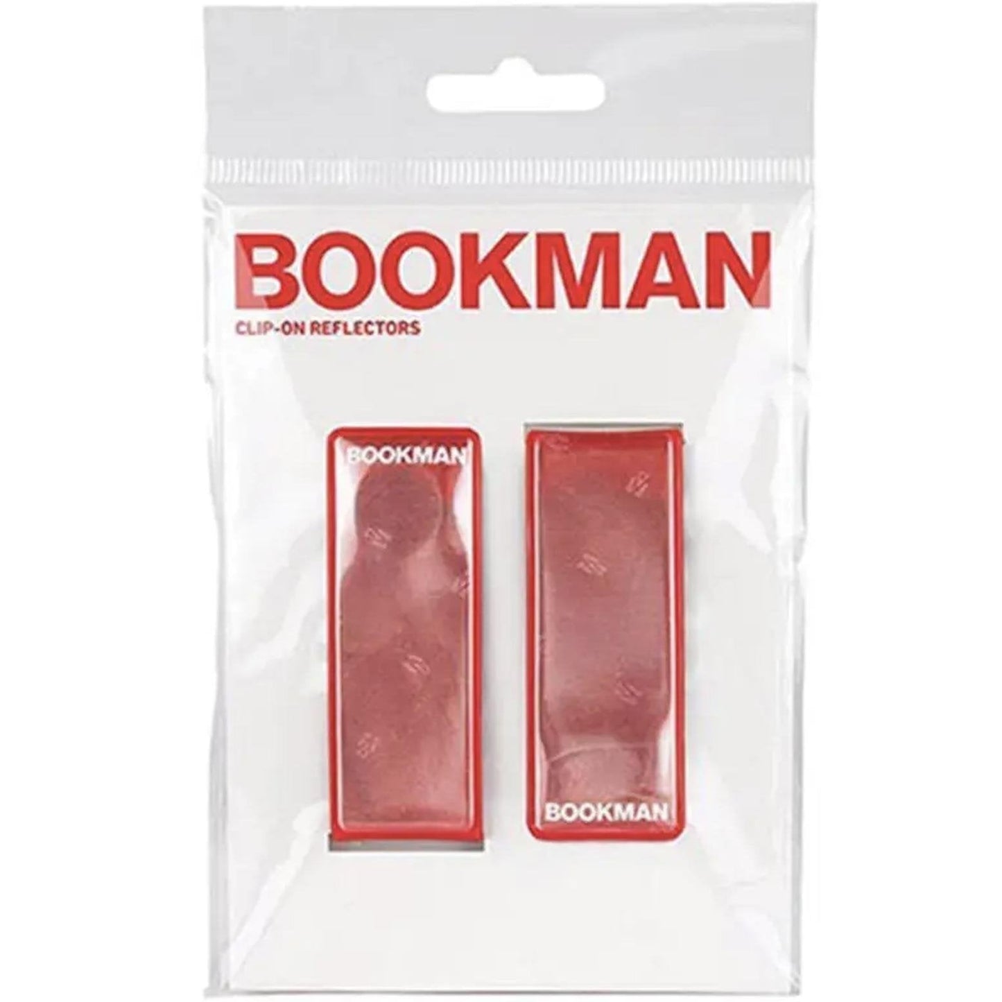 BKMN Clip Réflecteur-Réflecteur-Bookman-Rouge-Papeterie du Dôme