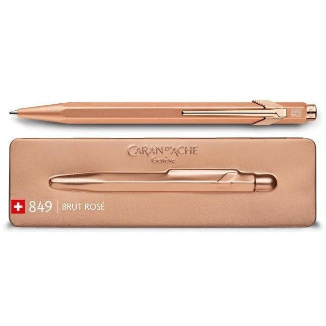 CA 849 Brut Rosé Stylo Bille avec Étui-Stylo Bille-Caran d'Ache-Papeterie du Dôme