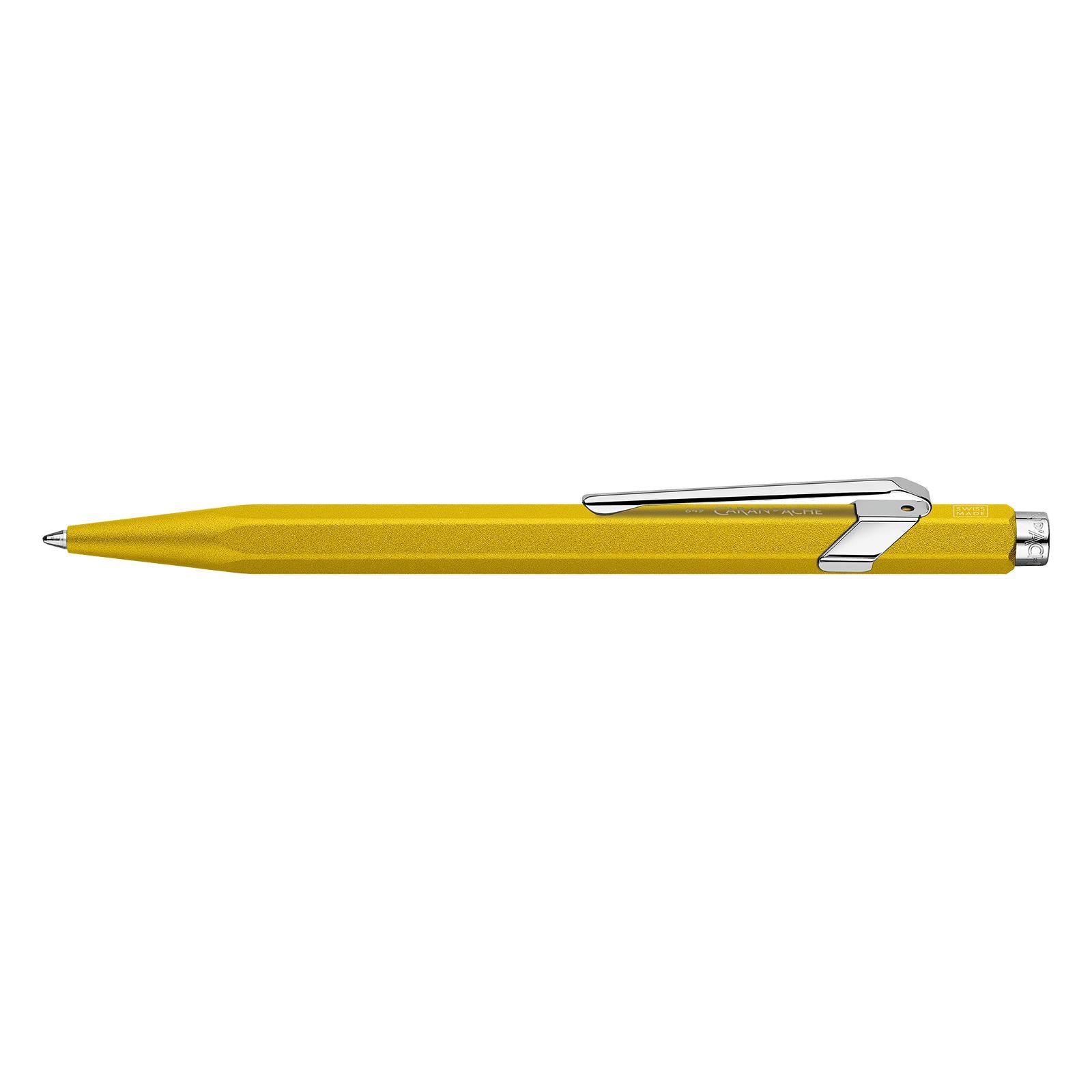 CA 849 Colormat-X Stylo Bille-Stylo Bille-Caran d'Ache-Jaune-Papeterie du Dôme