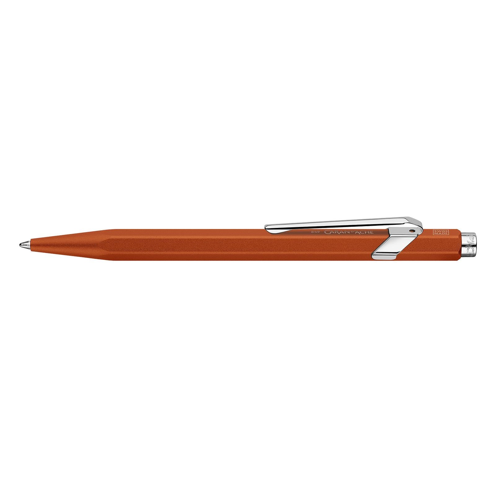 CA 849 Colormat-X Stylo Bille-Stylo Bille-Caran d'Ache-Orange-Papeterie du Dôme