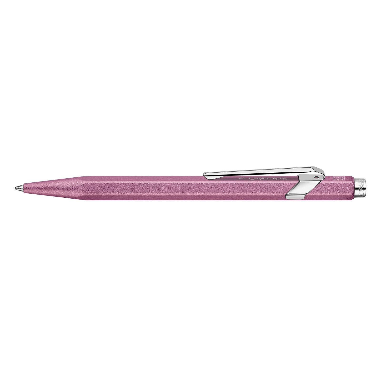 CA 849 Colormat-X Stylo Bille-Stylo Bille-Caran d'Ache-Rose-Papeterie du Dôme