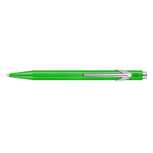 CA 849 Fluo Line Stylo Bille-Stylo Bille-Caran d'Ache-Vert-Papeterie du Dôme