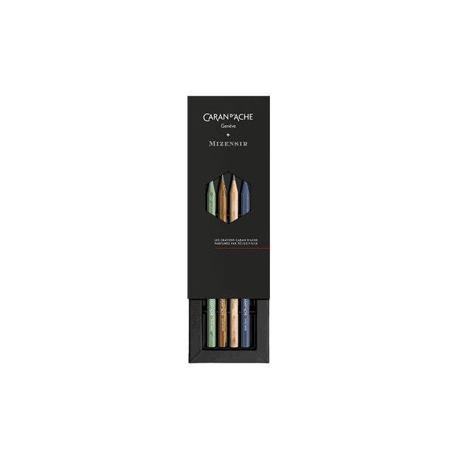 CA Crayons de la Maison Caran d'Ache Parfumés par Mizensir-Boîte à Crayons-Caran d'Ache-Papeterie du Dôme