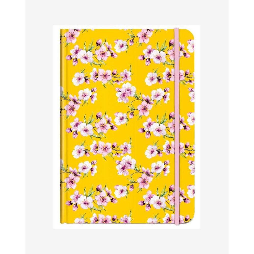 CED Carnet A5 Souple Dots 192p-Carnet-Cedon-Blossoms yellow-Papeterie du Dôme