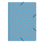 CED Grosse Pochette-Pochette-Cedon-Tile turquoise-Papeterie du Dôme