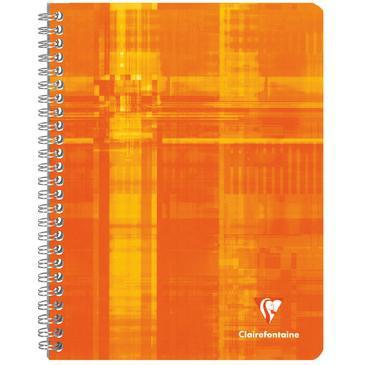 CLT Cahier 17x22 Spirale Petits Carreaux 5/5 100P-Cahiers Scolaires-Clairefontaine-Papeterie du Dôme