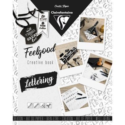 CLT FeelGood Carnet Créatif-Carnet-Clairefontaine-Lettering-Papeterie du Dôme