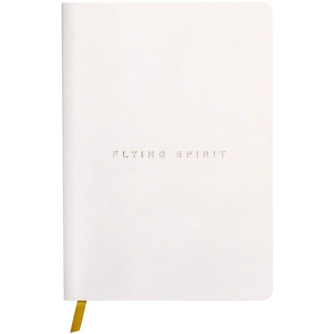 CLT Flying Spirit Cuir Broché Ligné A5 180p-Carnet-Clairefontaine-Papeterie du Dôme