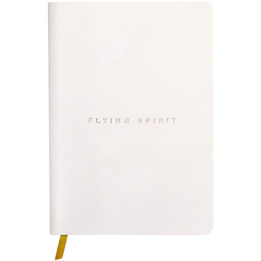 CLT Flying Spirit Cuir Broché Ligné A5 180p-Carnet-Clairefontaine-Papeterie du Dôme