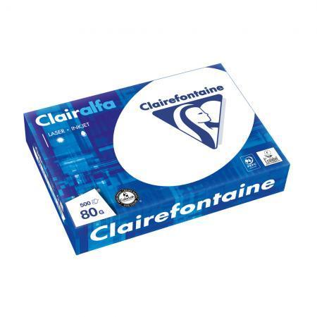 CLT Ramette Clairalfa 80gr 500p A4-Ramette-Papeteries de Clairefontaine-Papeterie du Dôme