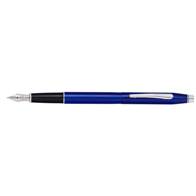 CROSS Century Classic Laqué Bleu Translucide Stylo Plume-Stylo Plume-A.T. Cross-Papeterie du Dôme