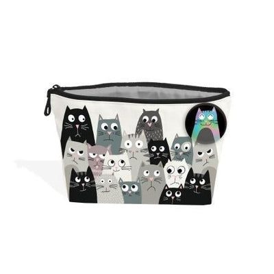 CRT Trousse de Voyage 19,5x30-Trousse-Cartes d'art-Mille chats-Papeterie du Dôme