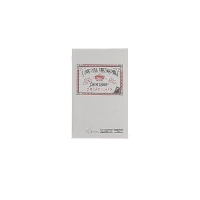 CRW 100 Cartes Vergé 13,5x8,5-Cartes-Crown Mill-Papeterie du Dôme