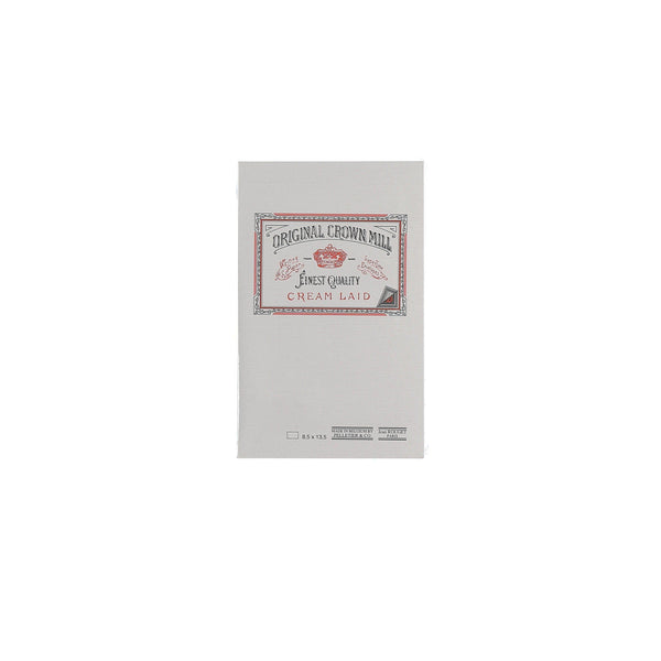 CRW 100 Cartes Vergé 13,5x8,5-Cartes-Crown Mill-Papeterie du Dôme