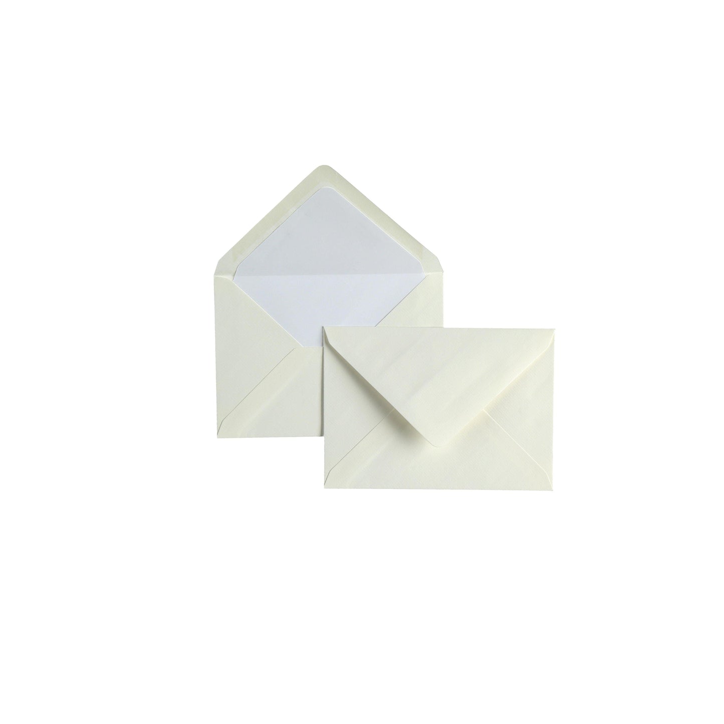 CRW 25 Enveloppes C6 Vergé-Enveloppes-Crown Mill-Crème-Papeterie du Dôme