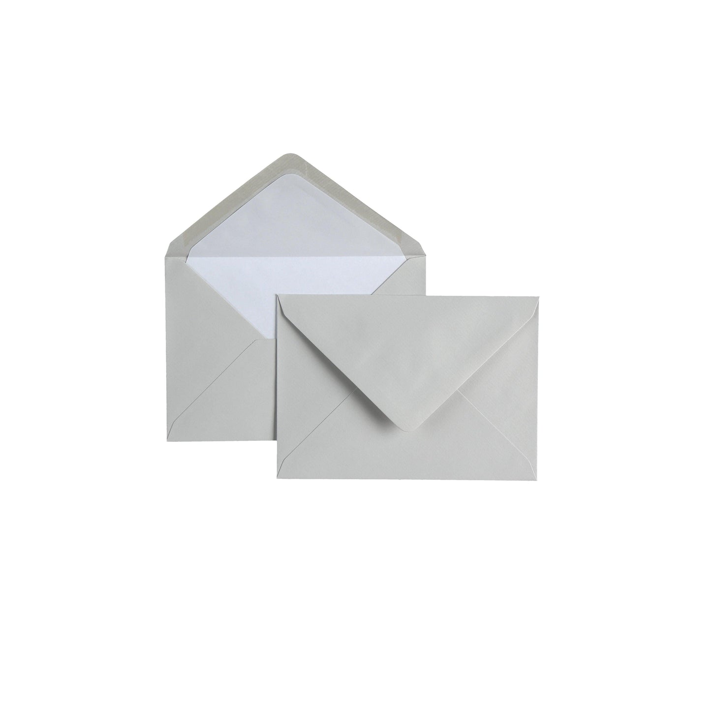 CRW 25 Enveloppes C6 Vergé-Enveloppes-Crown Mill-Gris-Papeterie du Dôme
