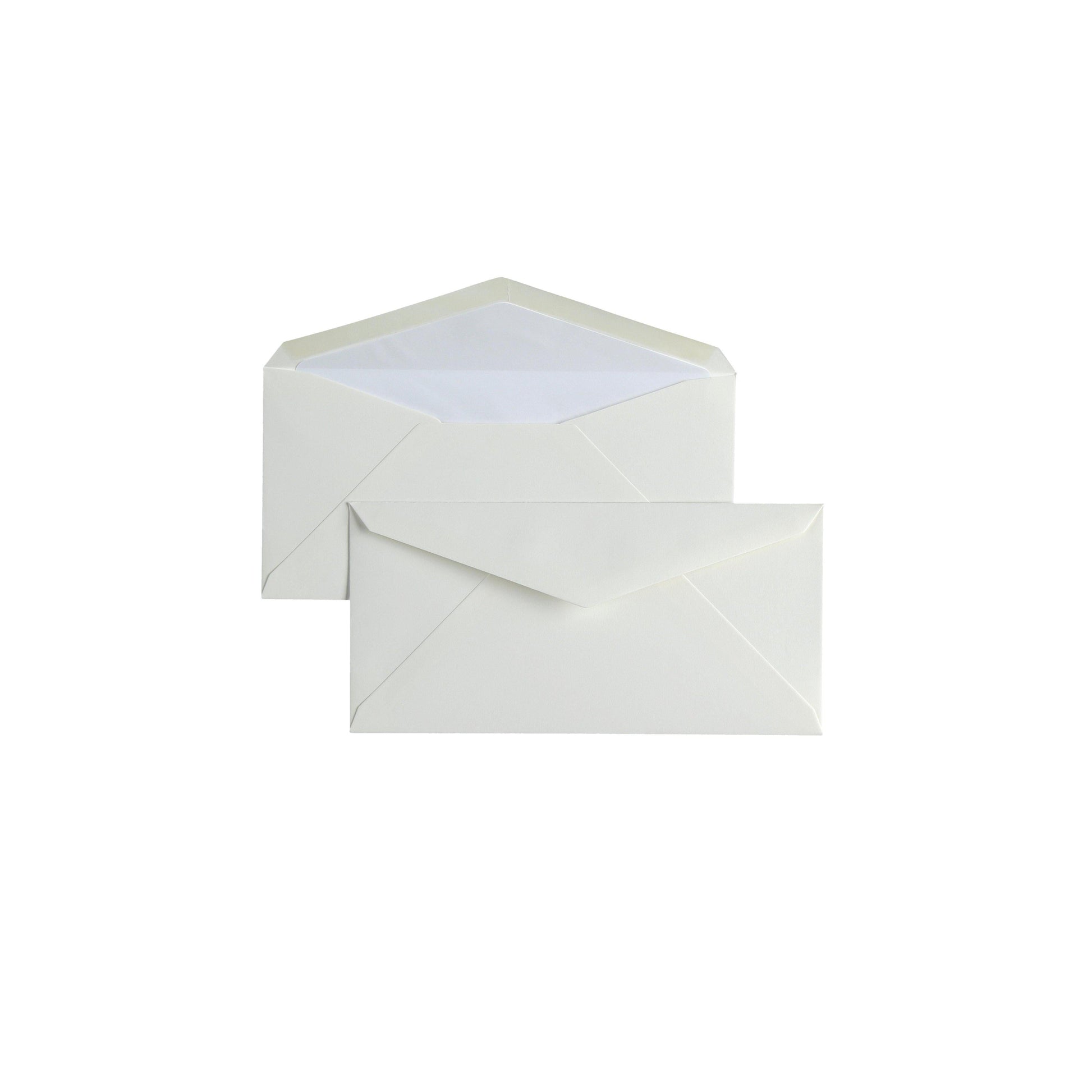 CRW 25 Enveloppes DL Pure Cotton-Enveloppes-Crown Mill-Blanc-Papeterie du Dôme