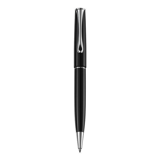 DPM Esteem Laqué Noir Stylo Bille Rétractable-Stylo Bille-Diplomat-Papeterie du Dôme