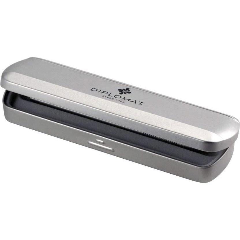 DPM Traveller Snow White Doré Stylo Plume-Stylo Plume-Diplomat-Papeterie du Dôme