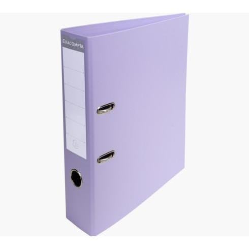 EXA Classeur A4 à Levier 70mm-Classeur-Exacompta-Lilas-Papeterie du Dôme