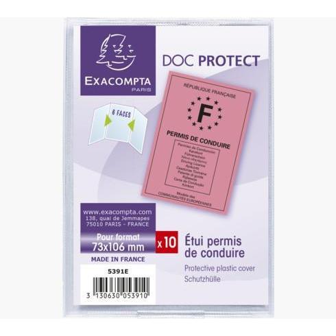 EXA Étui Permis de Conduire-Étuis de protection-Exacompta-Papeterie du Dôme