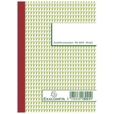 EXA Manifold Quadrillé Tripli 14.8x10.5-Manifold-Exacompta-Papeterie du Dôme