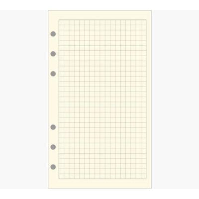EXA Recharge Exatime 17 Étroit Quadrillé 5x5 Ivoire-Recharge-Exacompta-Papeterie du Dôme