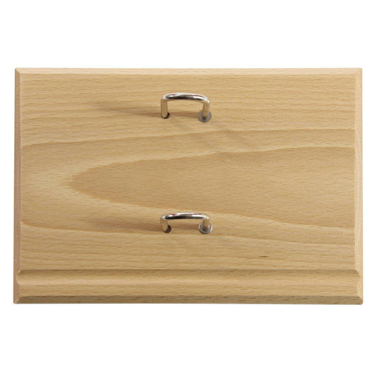 EXA Socle Luxe en Bois pour Bloc-Pratic-Recharge Agenda-Exacompta-Papeterie du Dôme