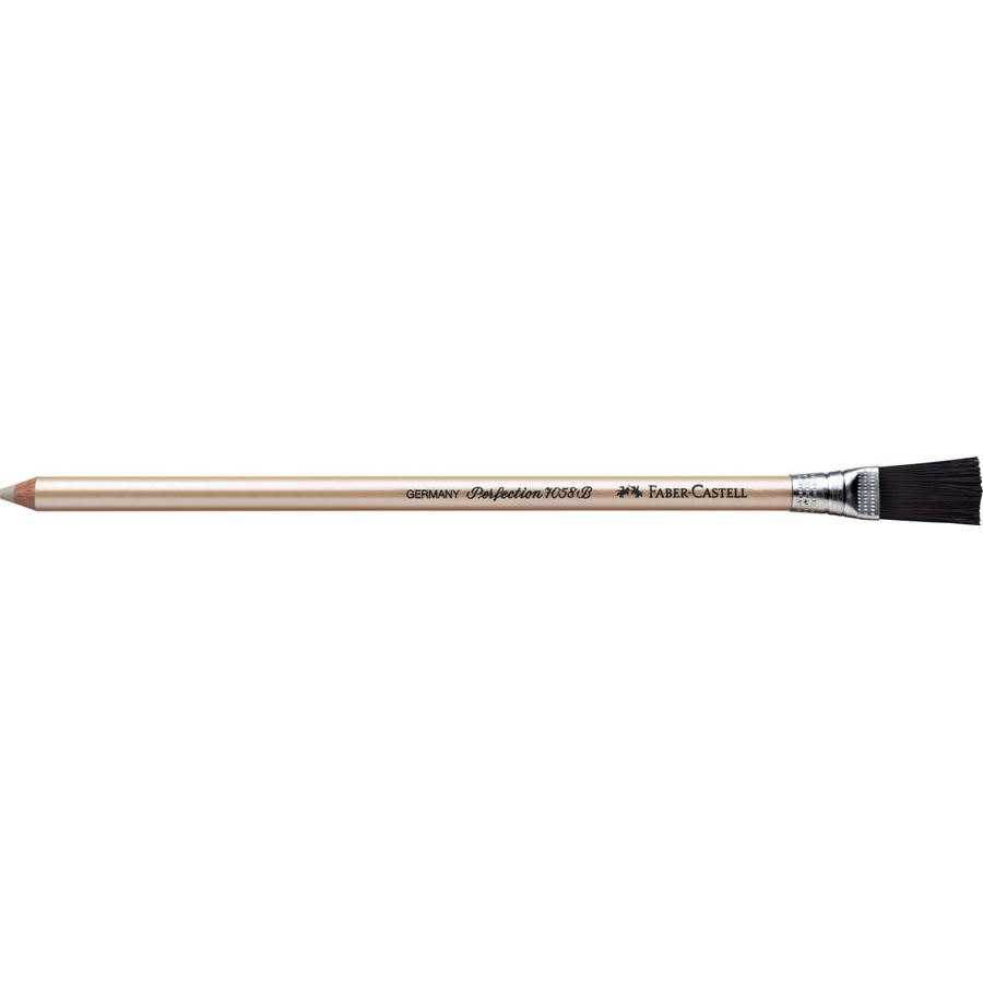 FC Crayon Gomme Perfection 7058 avec brosse-Gomme-Faber-Castell-Papeterie du Dôme