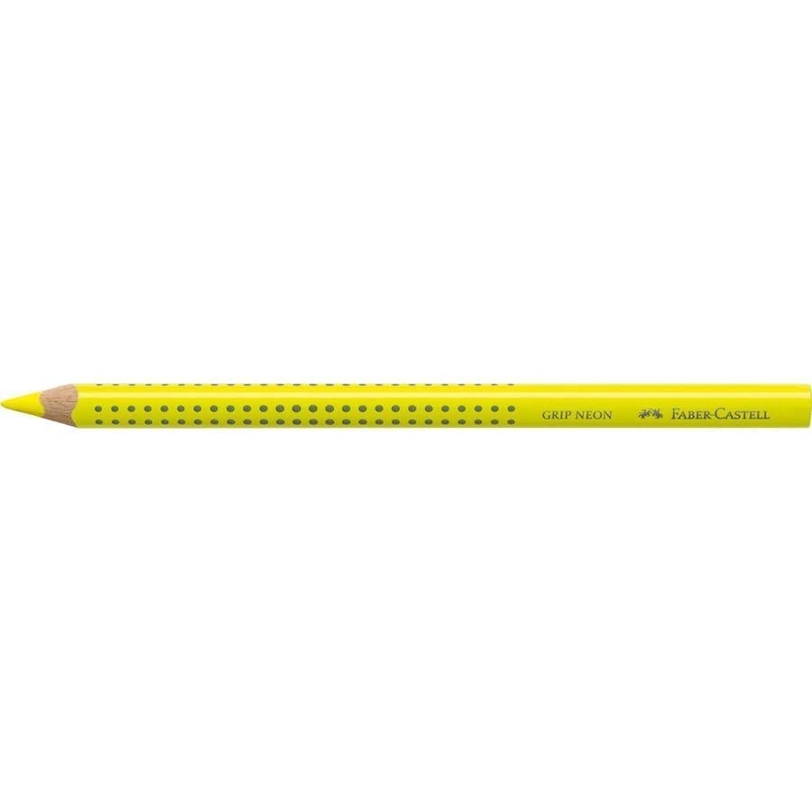 FC Crayon Marqueur Textliner Dry Jumbo Grip-Crayon-Faber-Castell-Jaune-Papeterie du Dôme